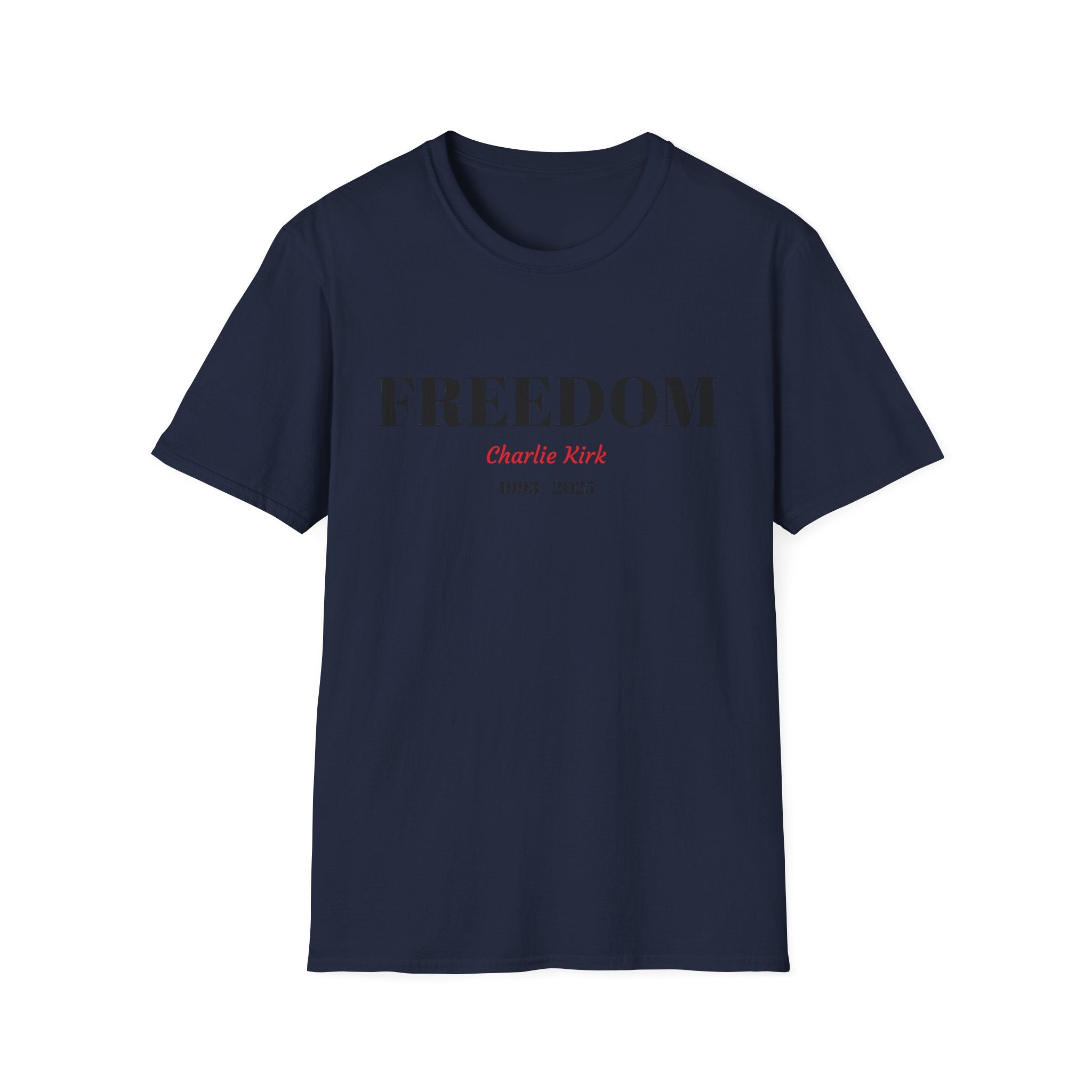 Unisex T-Shirt Charlie Kirk Freedom Shirt