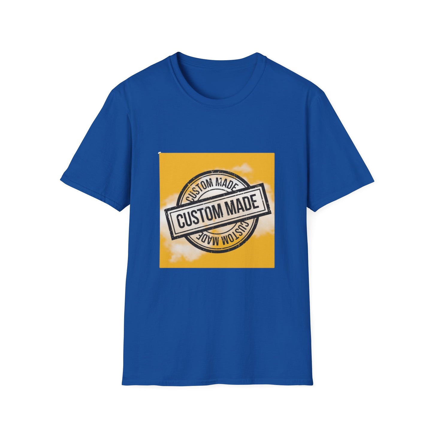 Your Design On a Tee One Side Only - Monster Unisex Softstyle T-Shirt