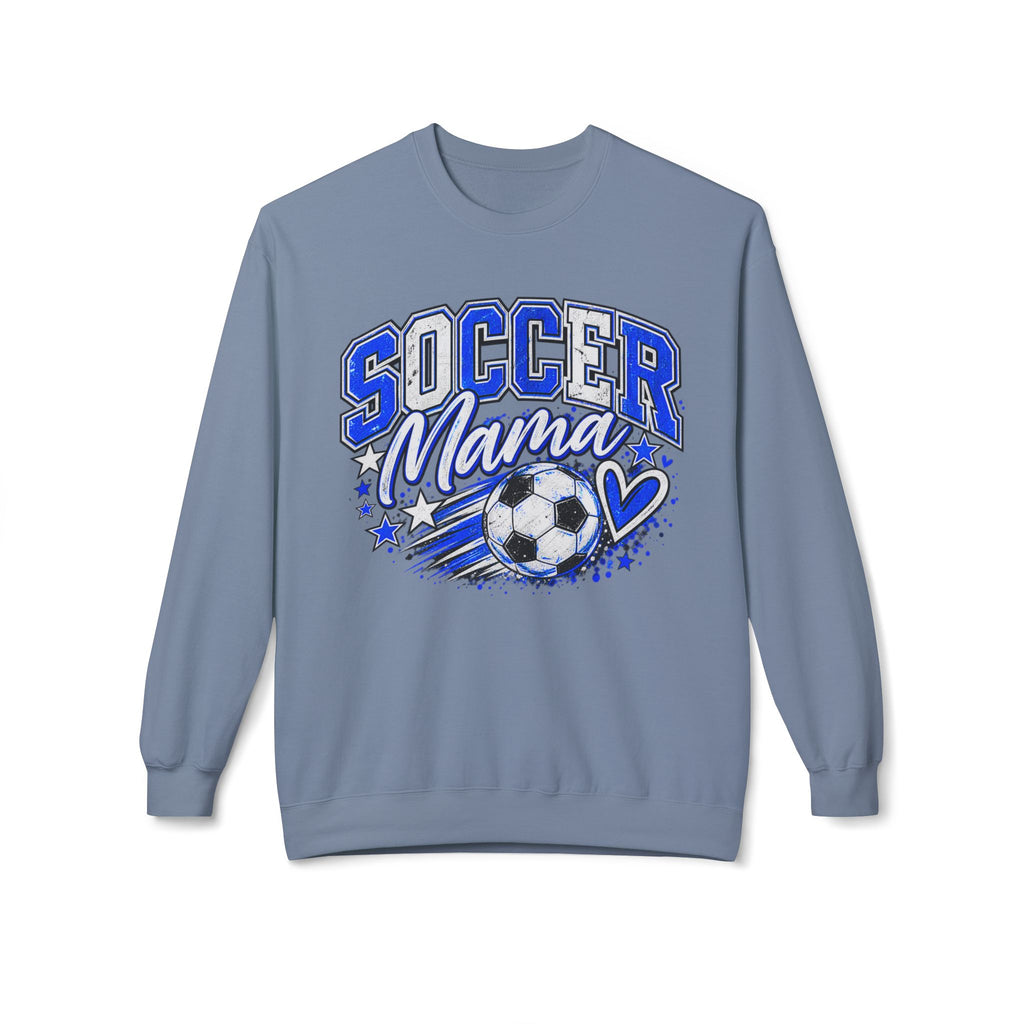 Soccer Mama Softstyle Sweatshirt – Women's Soccer Crewneck