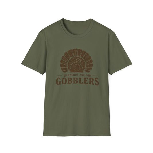 Weekends Are for Gobblers T-Shirt — Vintage Turkey Tee