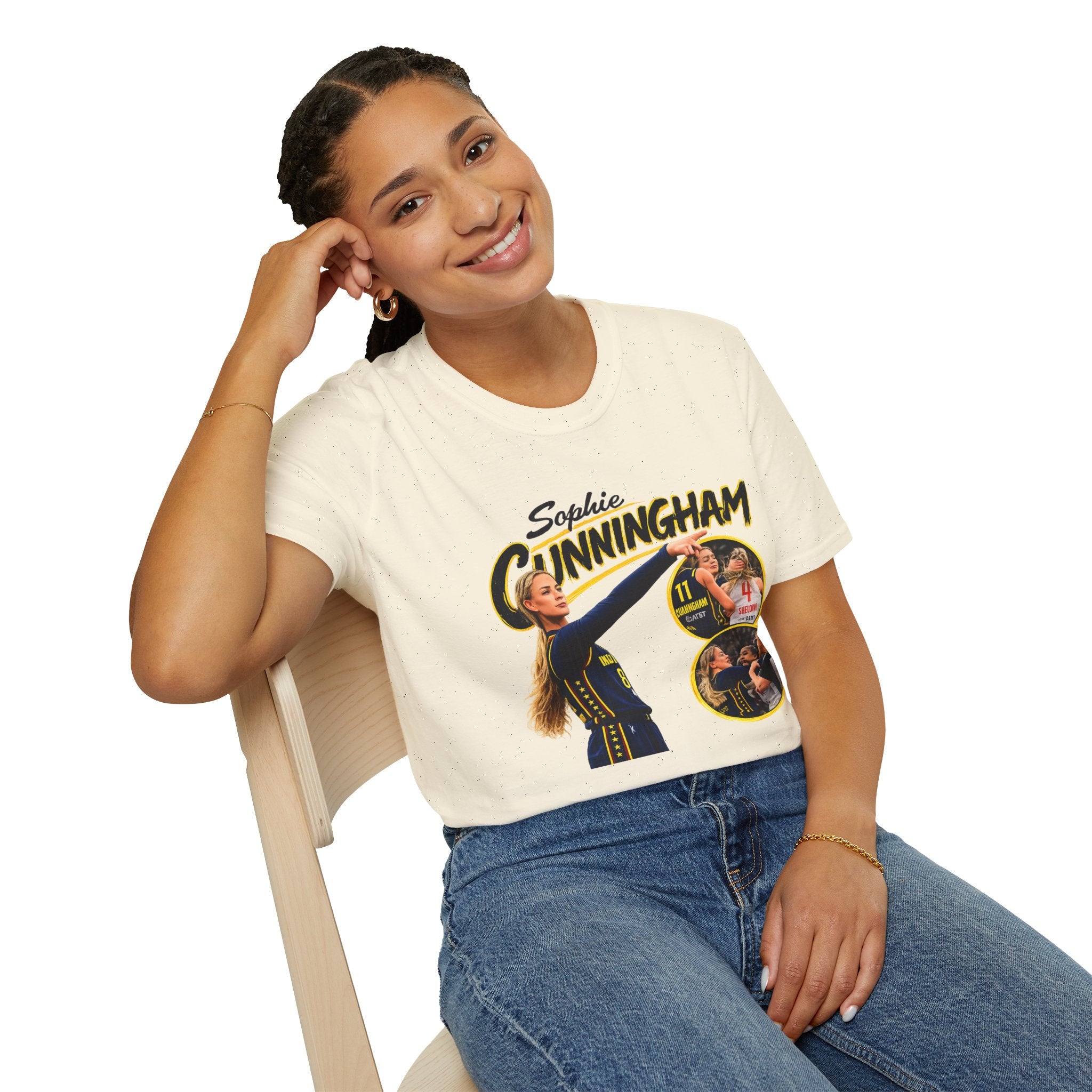 Sophie Cunningham Basketball Tribute T-Shirt