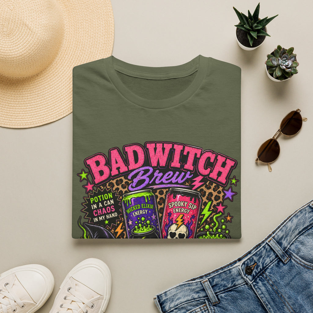 Bad Witch Brew Energy – Brewed for Bad Witches Halloween Tee