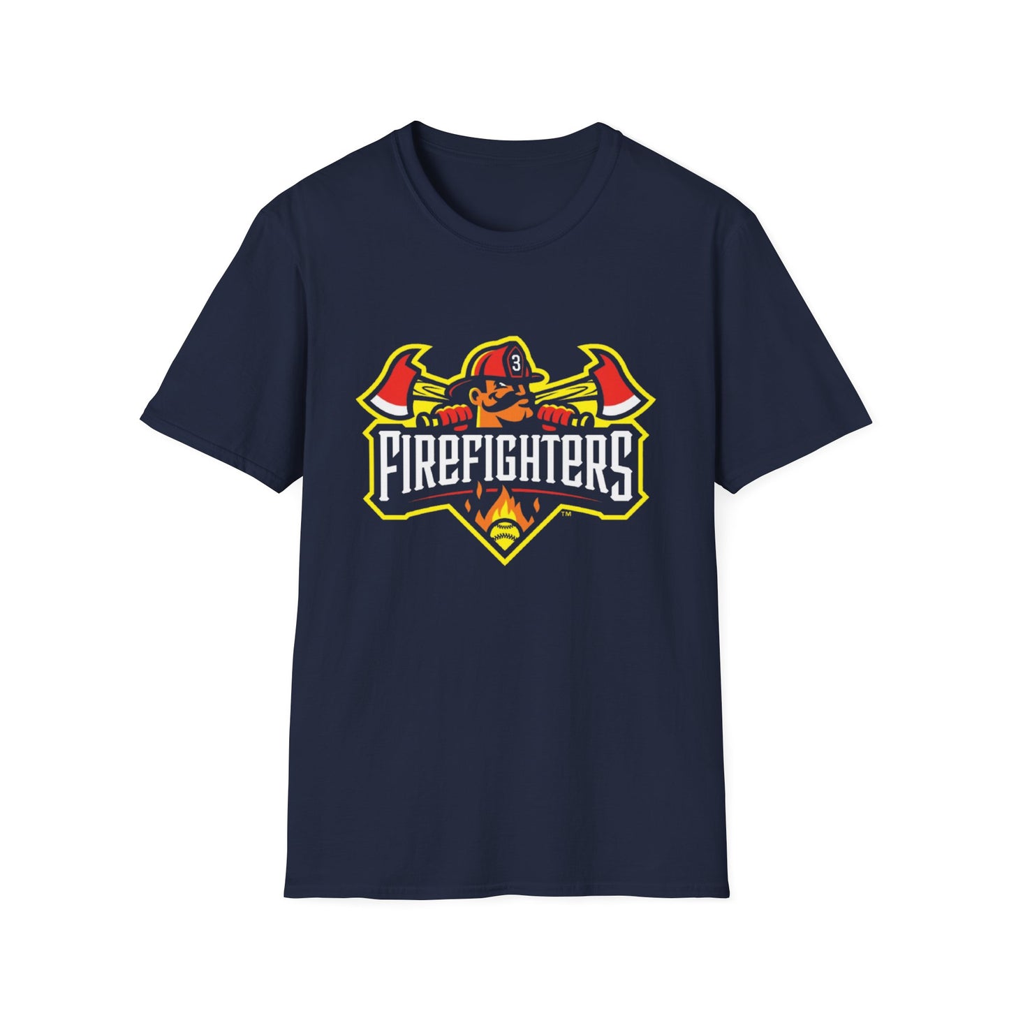 Firefighters Banana Ball League Unisex T-Shirt