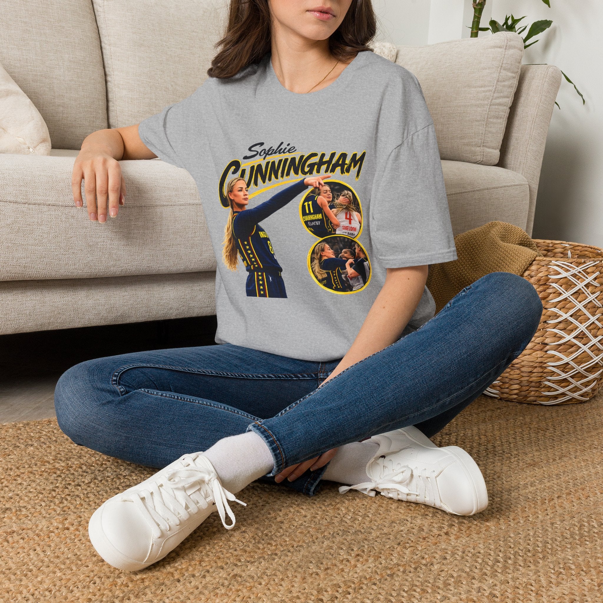 Sophie Cunningham Basketball Tribute T-Shirt