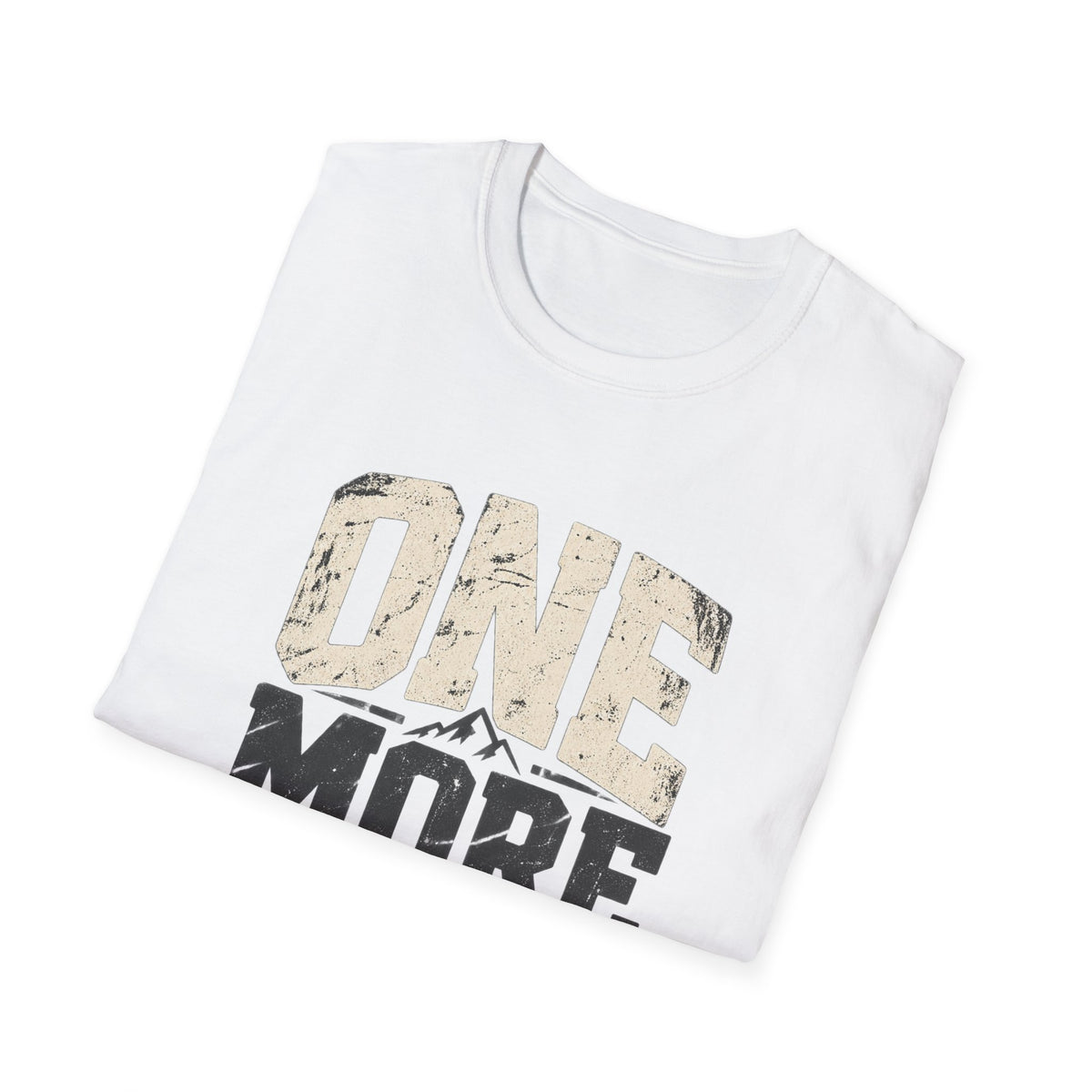 One More Rep – Vintage Workout & Fitness Graphic Tee