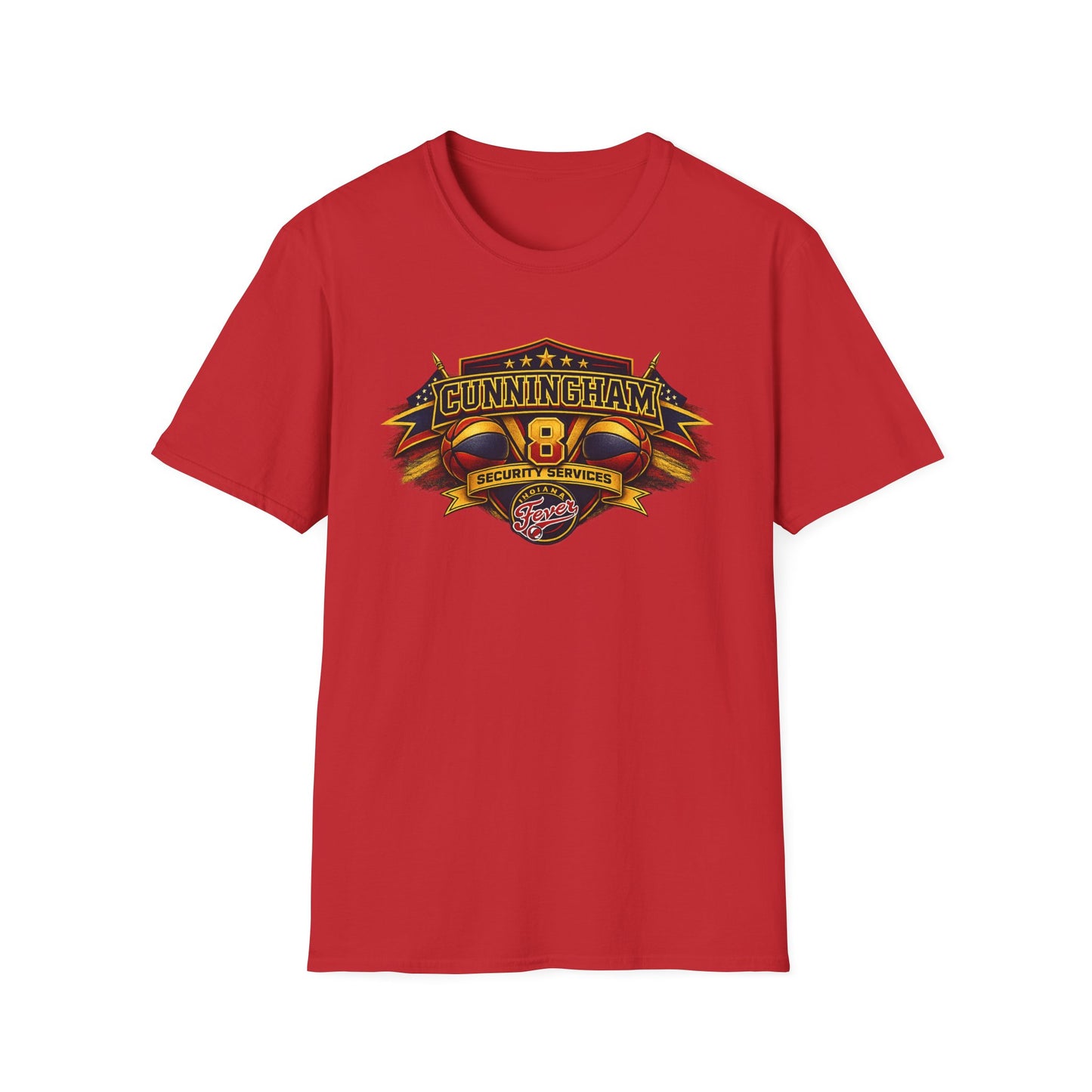 Cunningham 8 Security Services Vintage Logo T-Shirt