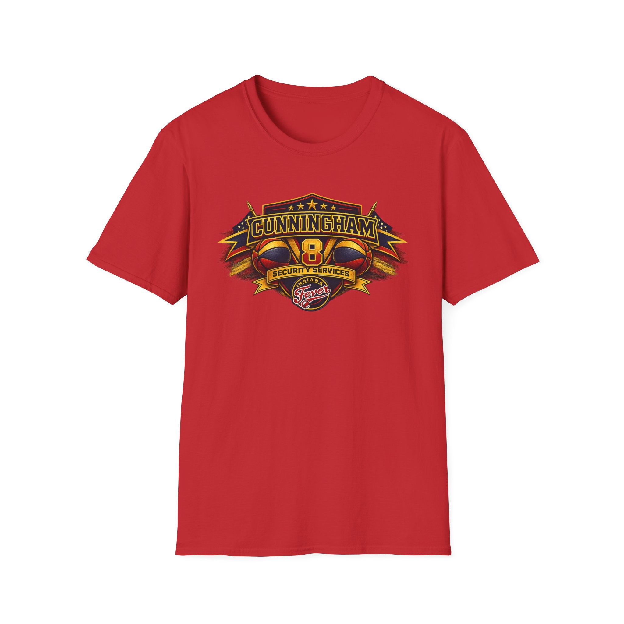 Cunningham 8 Security Services Vintage Logo T-Shirt