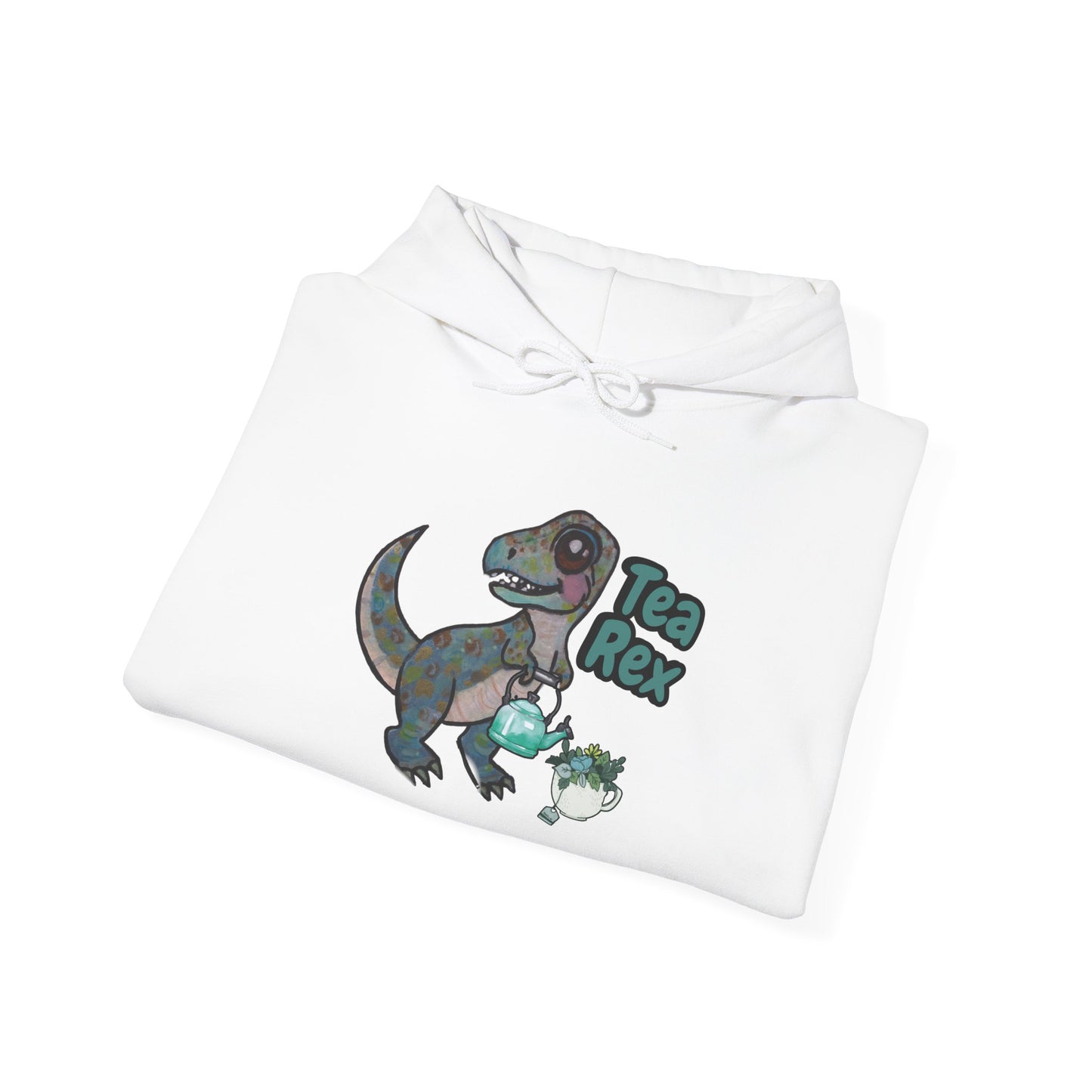 Funny Teacher Dinosaur Hoodie - Unisex Heavy Blend Sweatshirt