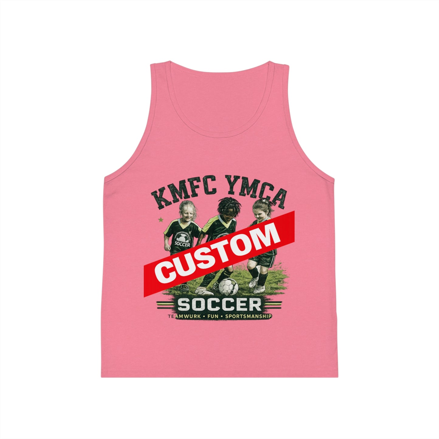 Custom Kids Jersey Tank Top – Team Design