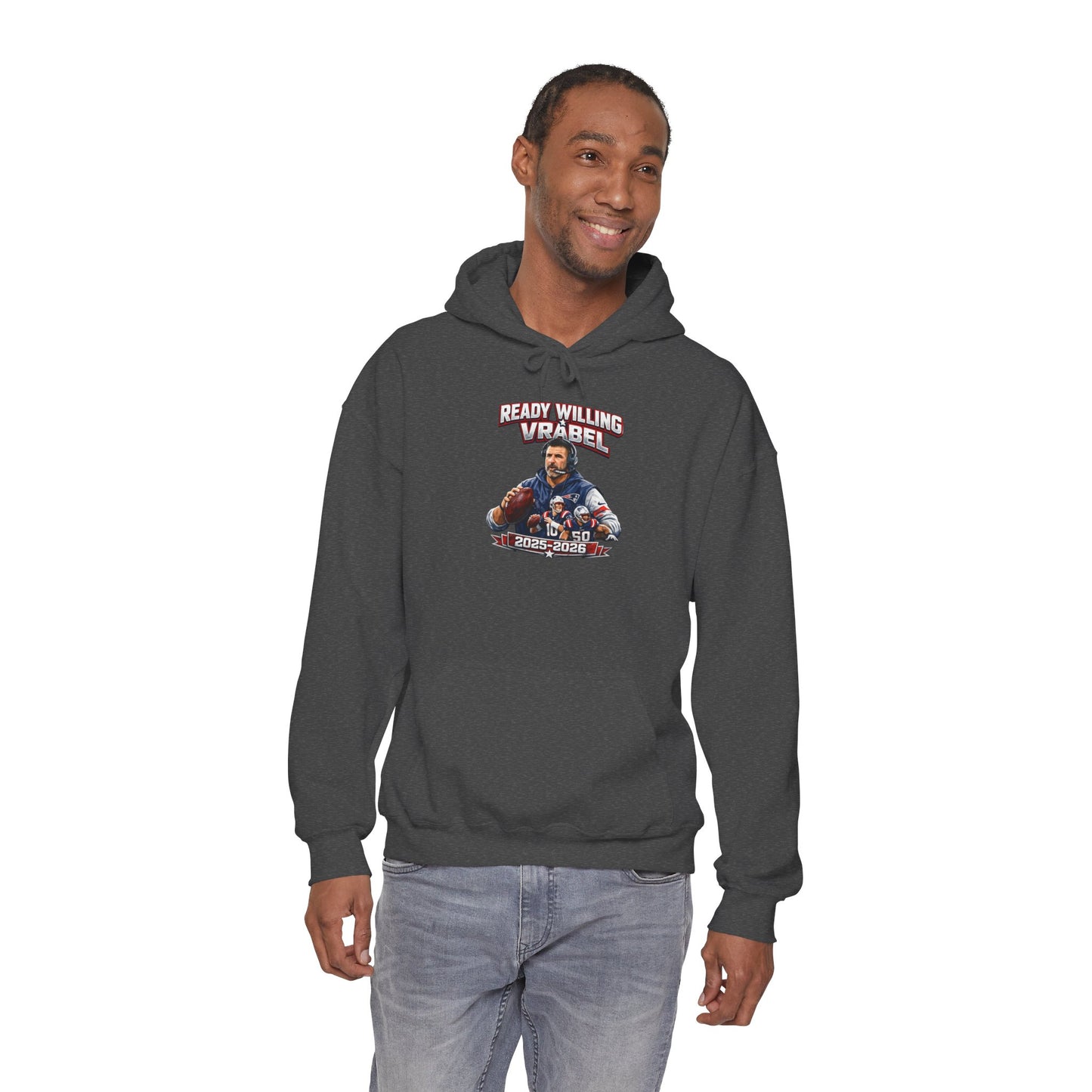 Ready Willing Vrabel Hoodie — Coach Tribute Pullover