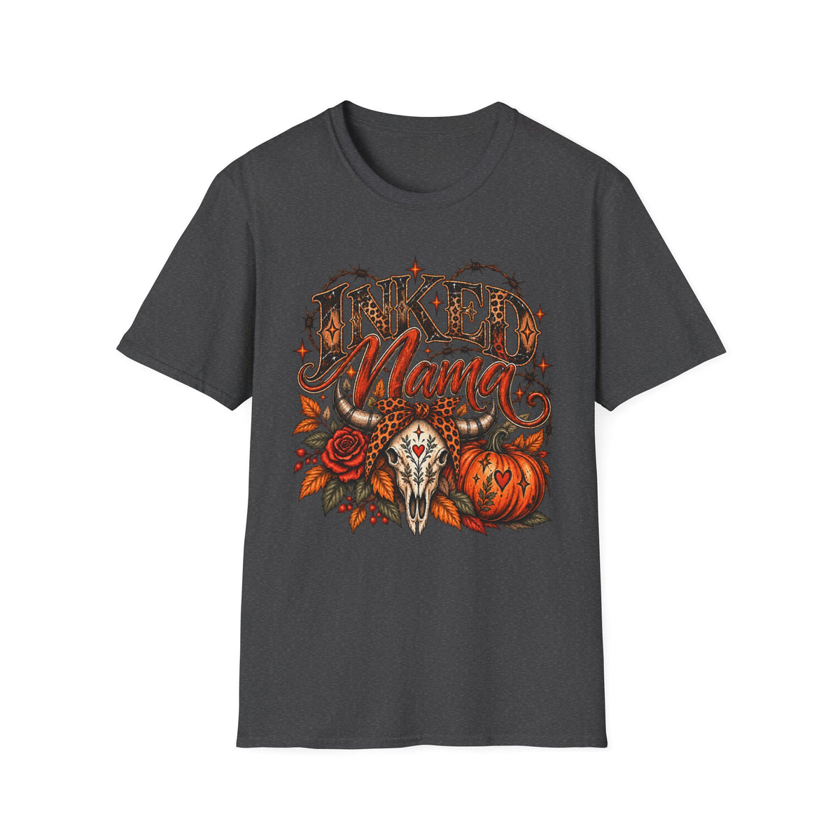 Inked Mama Autumn Western Tee