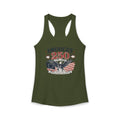 America’s 250th Anniversary Patriotic Eagle Women’s Racerback Tank Top | Vintage USA 1776–2026 Graphic Tank