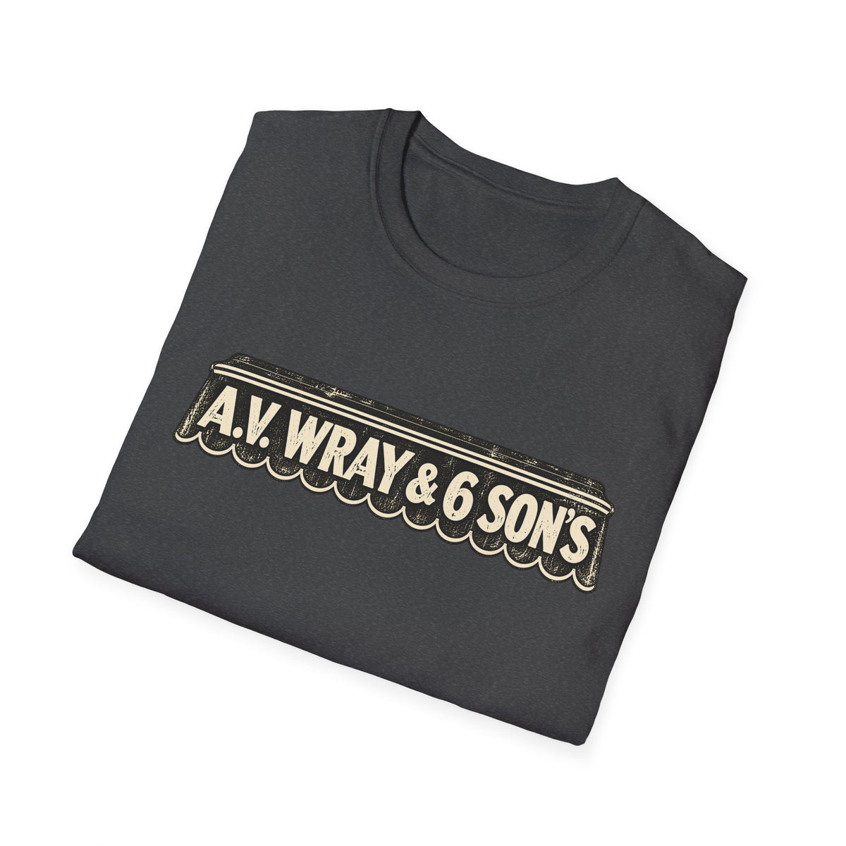 A.V. Wray & 6 Sons Vintage-Inspired Graphic T-Shirt