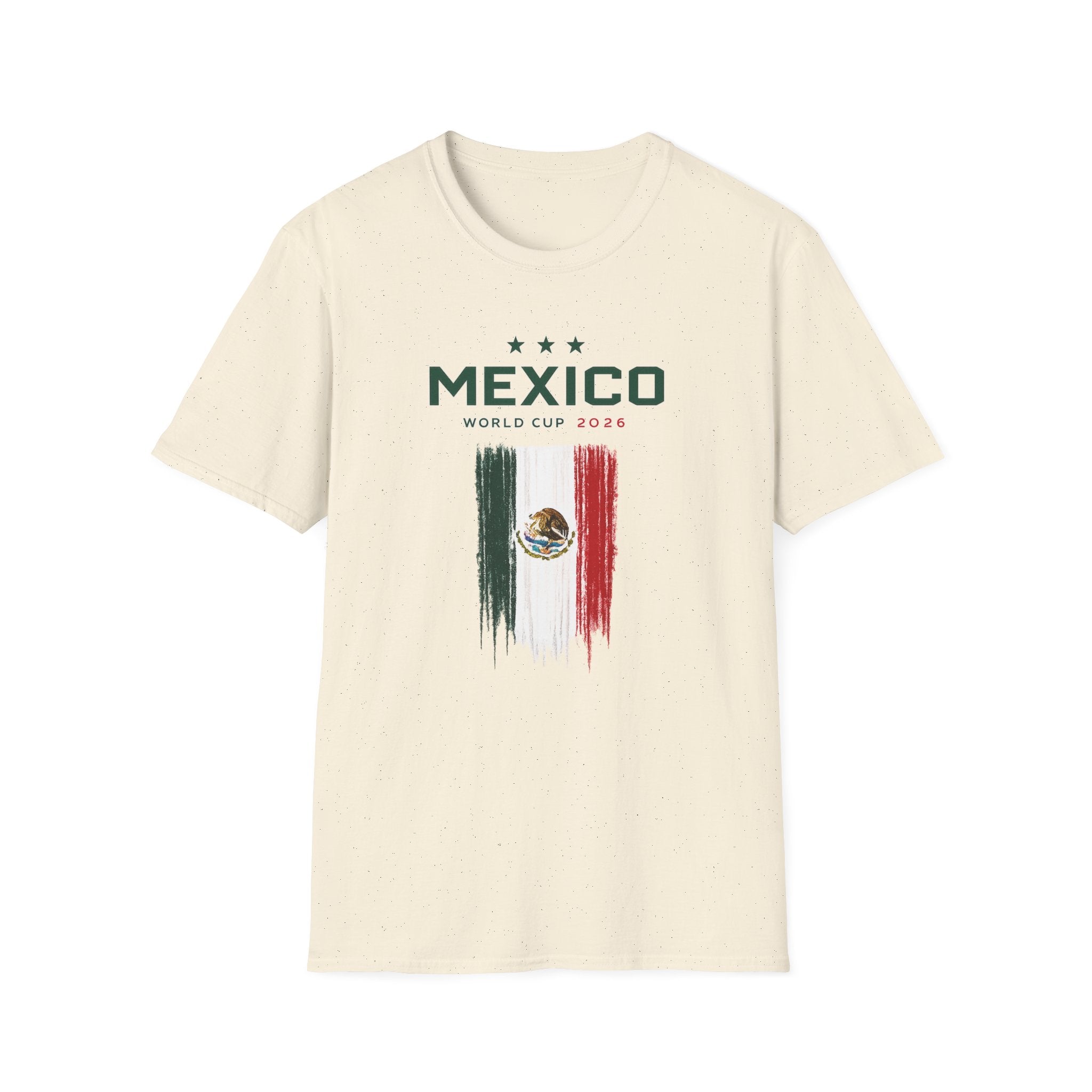 Mexico World Cup 2026 T-Shirt – Distressed Flag Soccer Tee