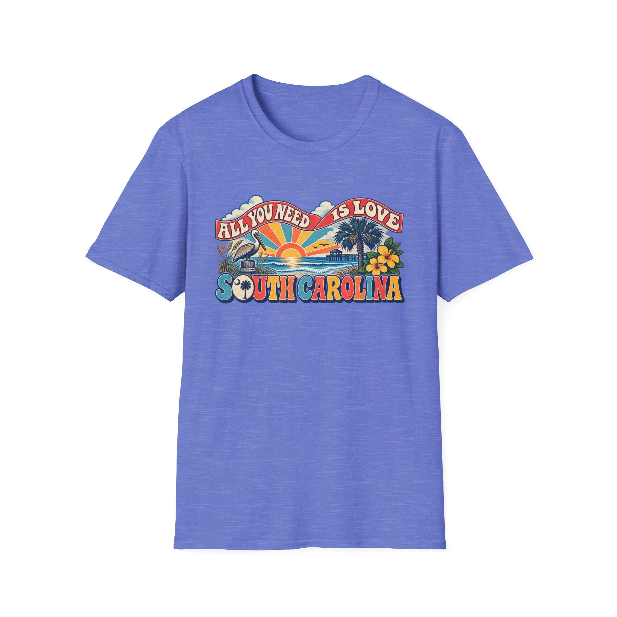 South Carolina Retro 'All You Need Is Love' T-Shirt