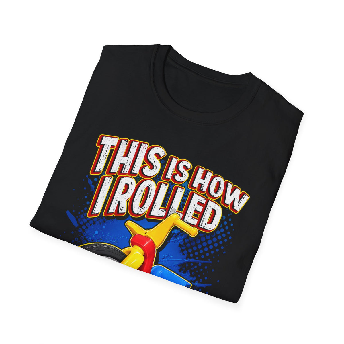 This Is How I Rolled – Retro Big Wheel Graphic Tee