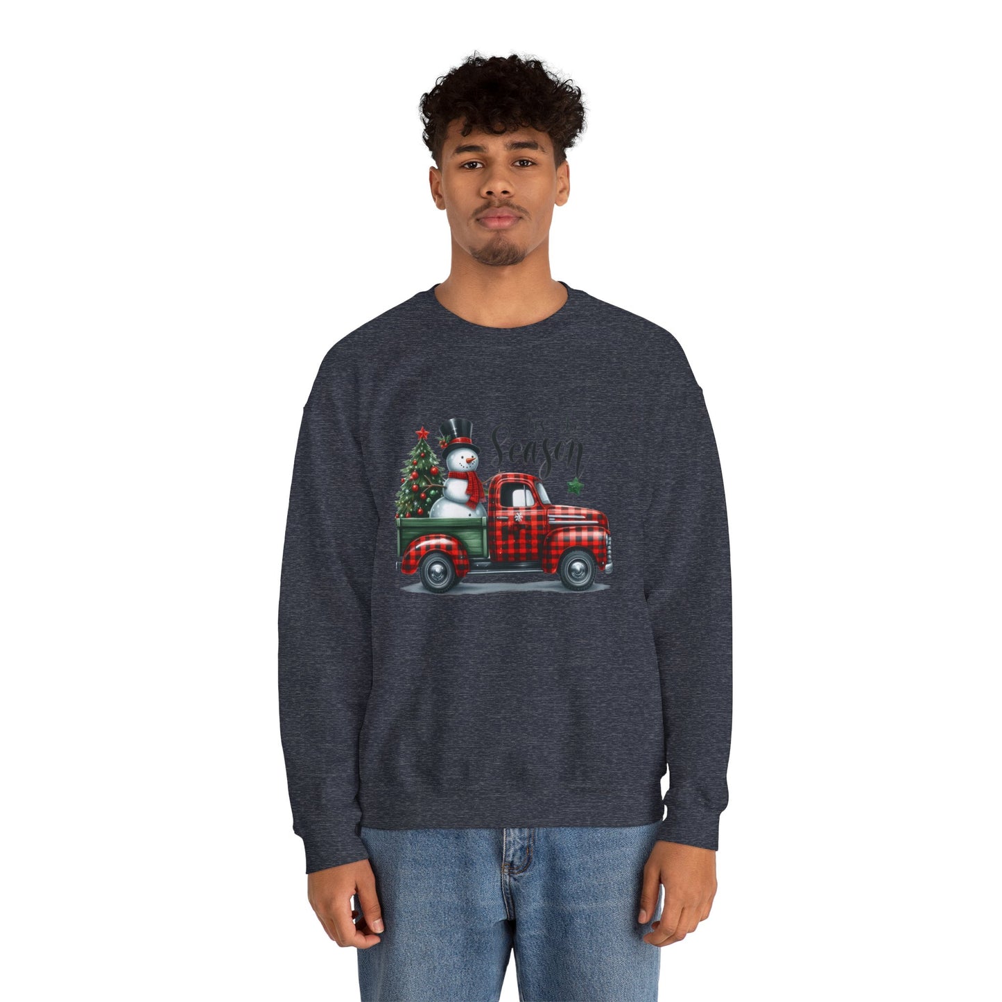 Snowman Truck Sweatshirt