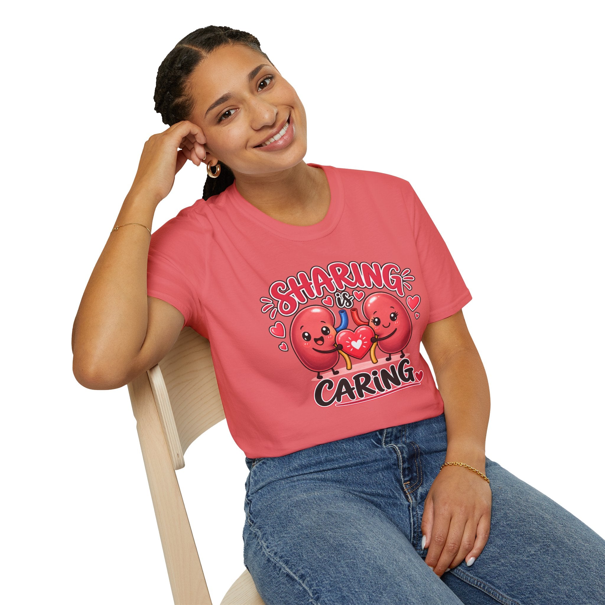 Sharing Is Caring — Kidney Edition ❤️  T-Shirt