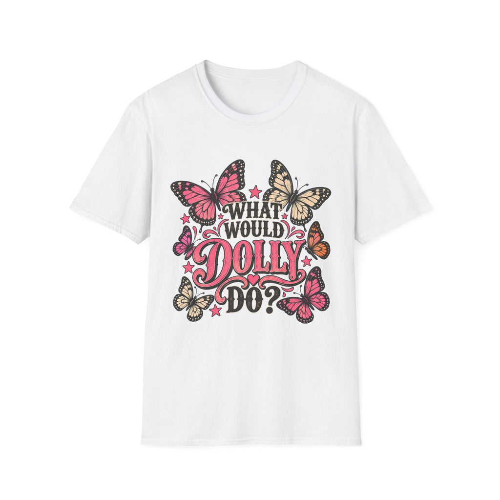 What Would Dolly Do? Butterfly Graphic Tee