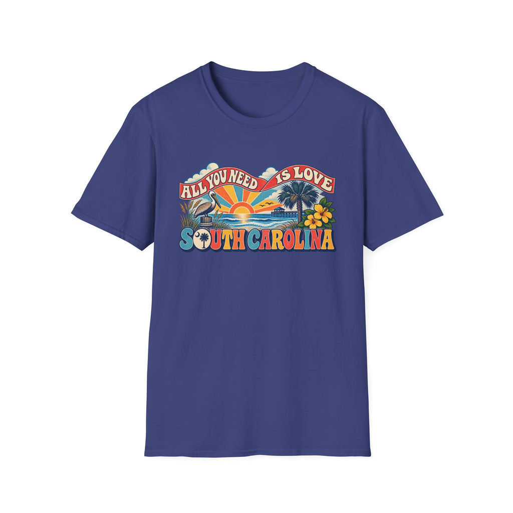 South Carolina Retro 'All You Need Is Love' T-Shirt
