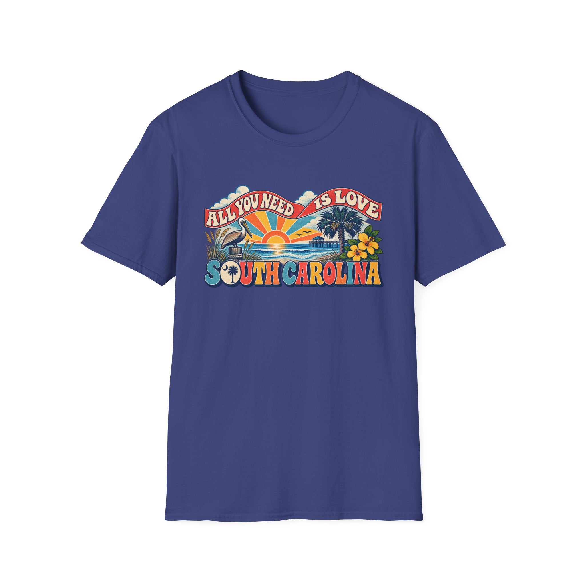 South Carolina Retro 'All You Need Is Love' T-Shirt