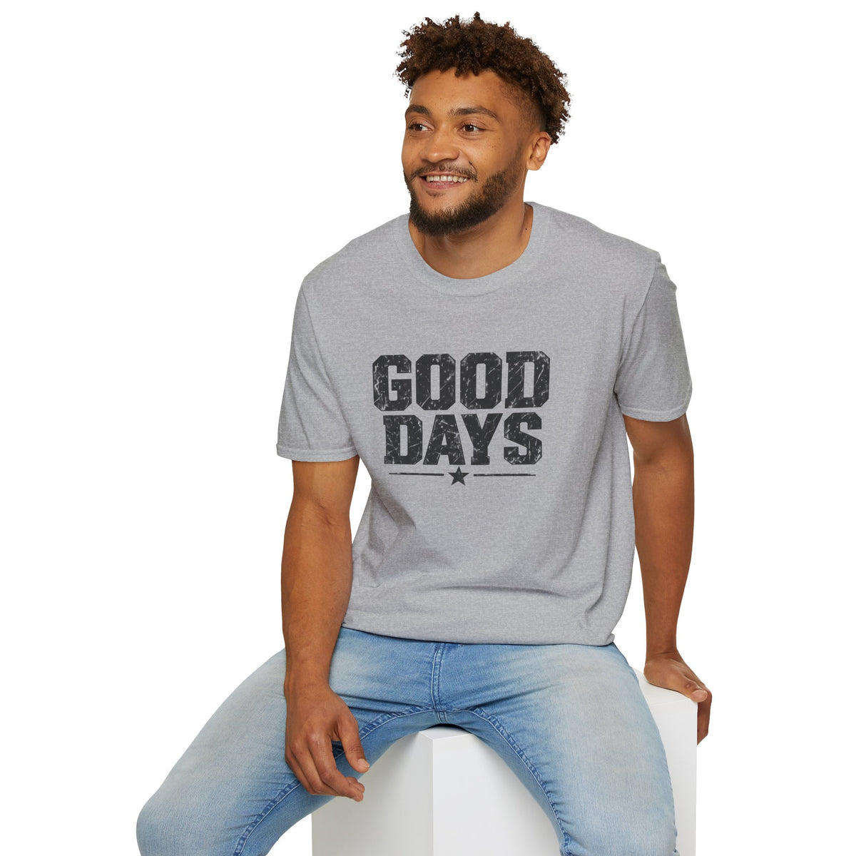 Good Days – Distressed Graphic Tee