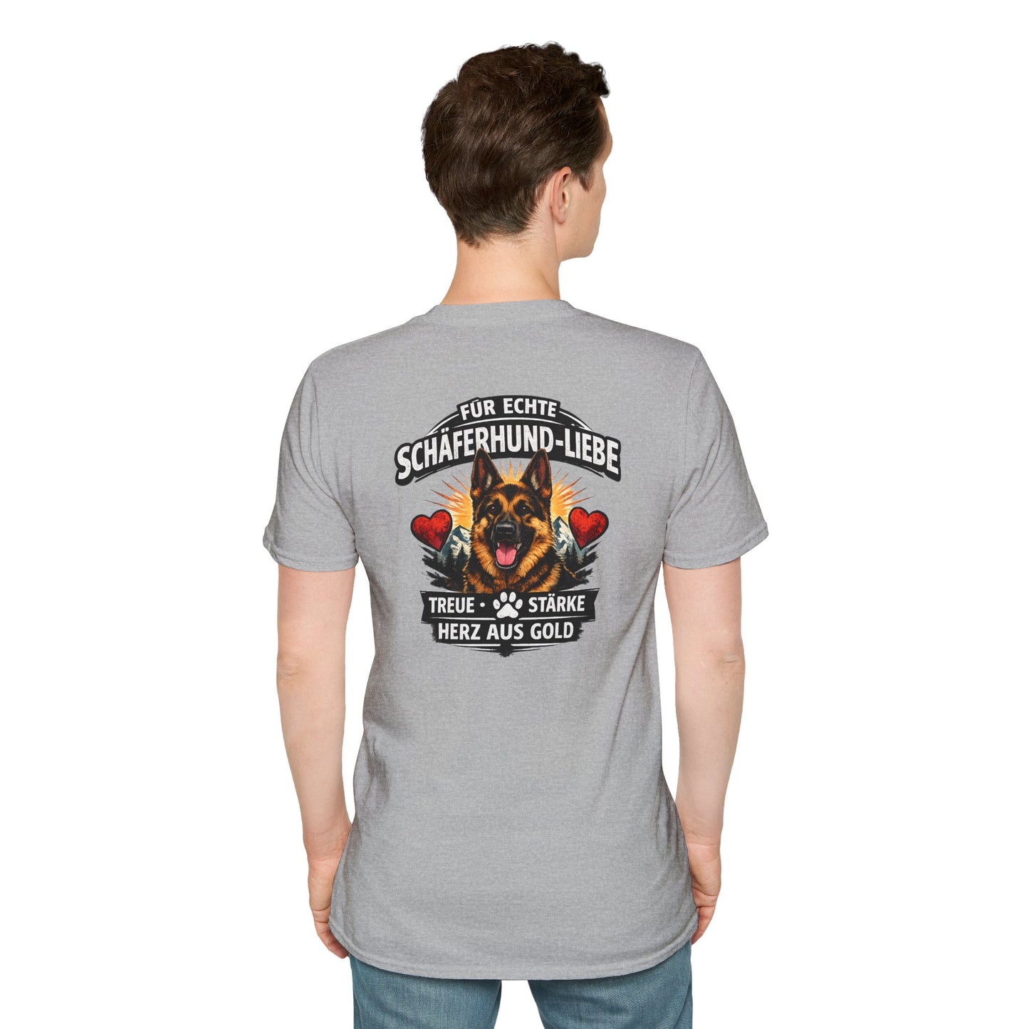 German Shepherd Loyalty T-Shirt — "Loyalty, strength, and a heart of gold"