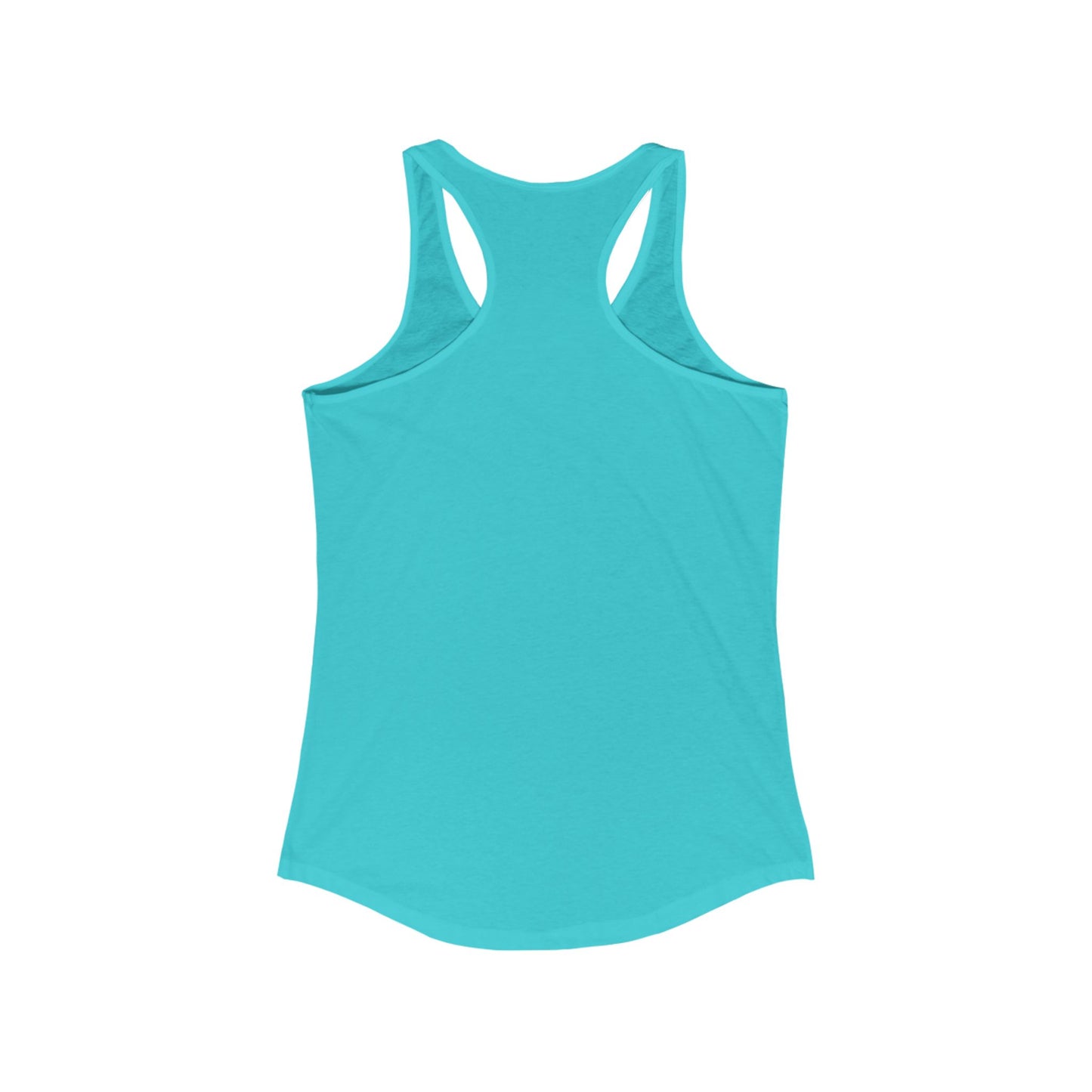 That girl with the truck - Women's Ideal Racerback Tank