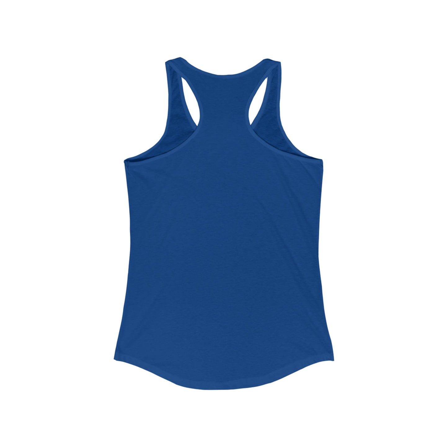 That girl with the truck - Women's Ideal Racerback Tank
