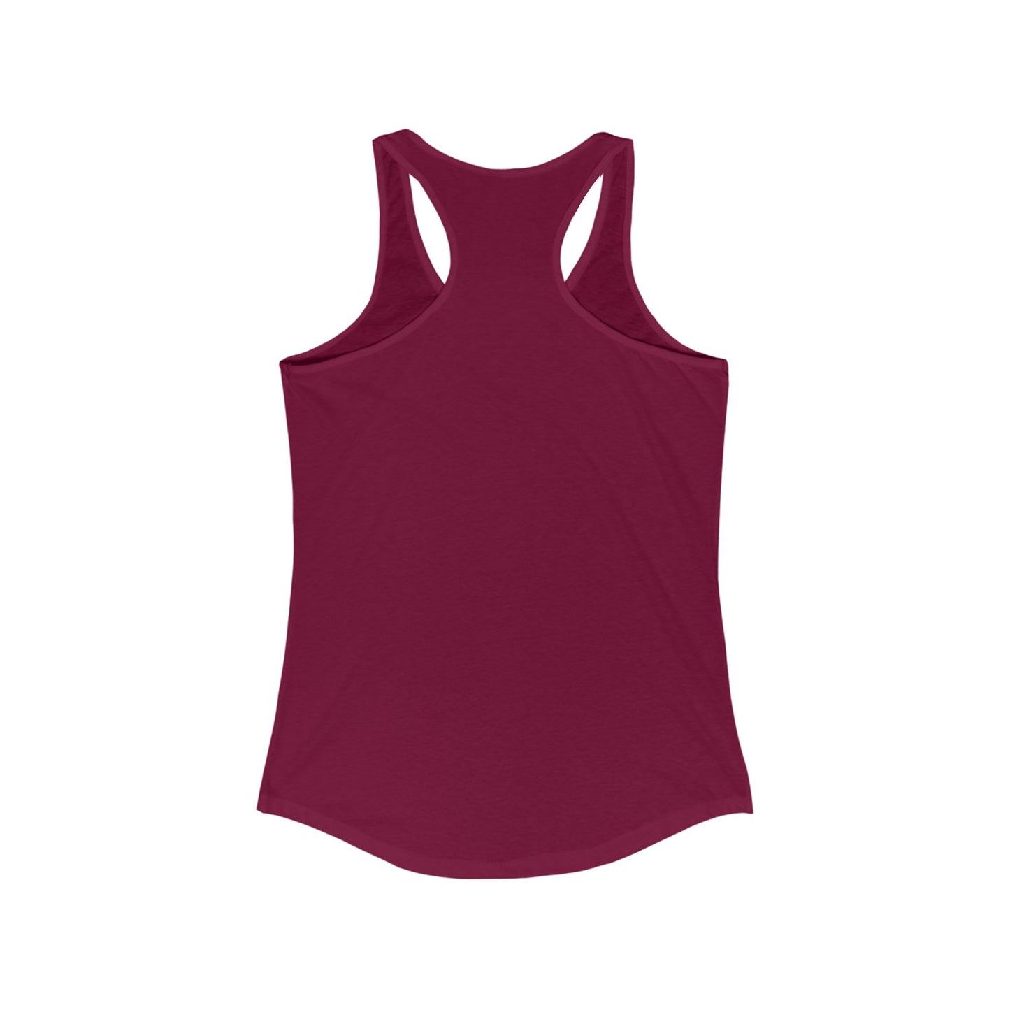 That girl with the truck - Women's Ideal Racerback Tank