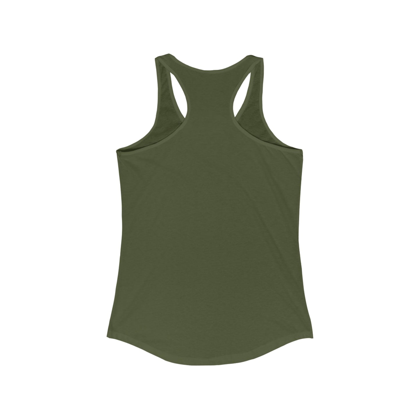 That girl with the truck - Women's Ideal Racerback Tank