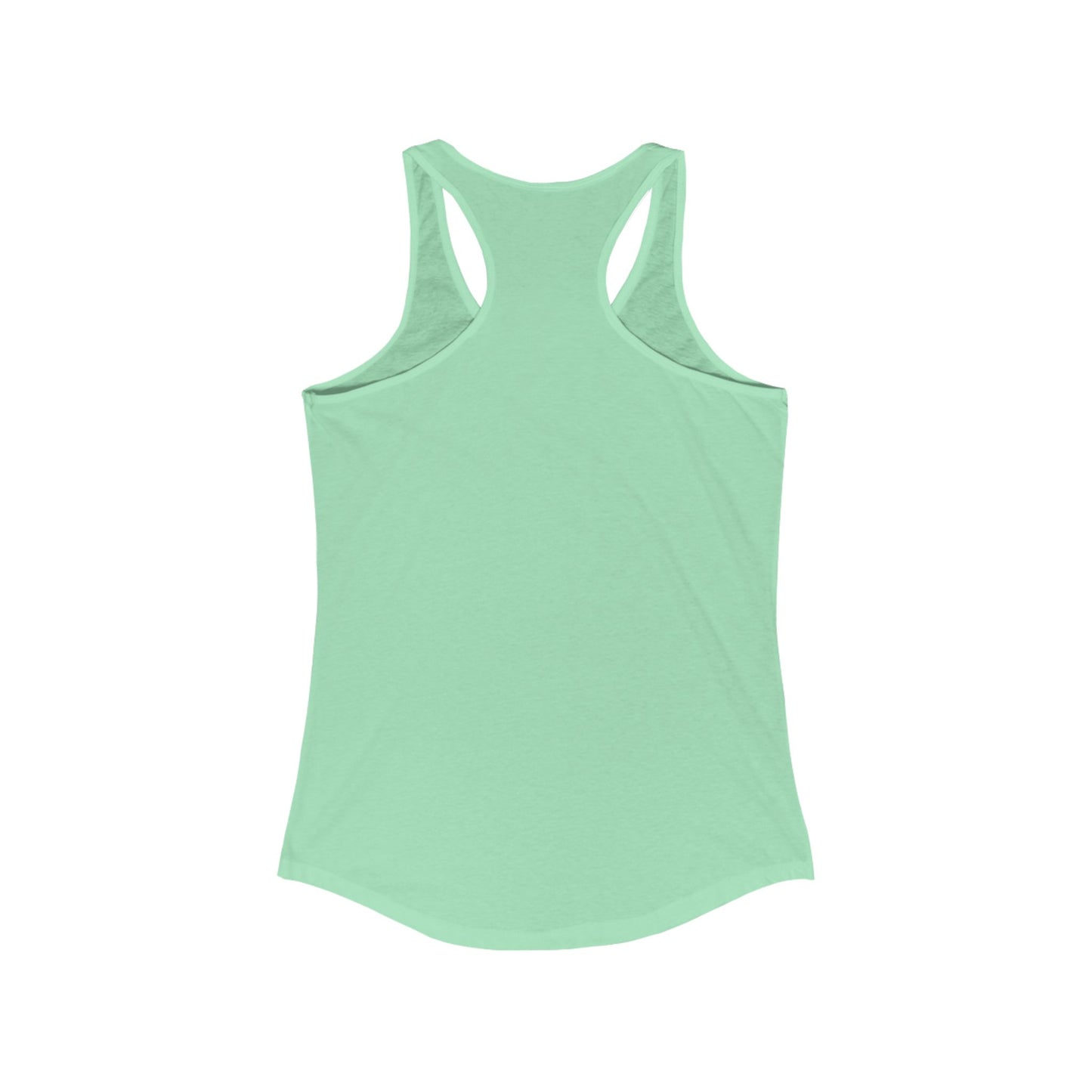 That girl with the truck - Women's Ideal Racerback Tank