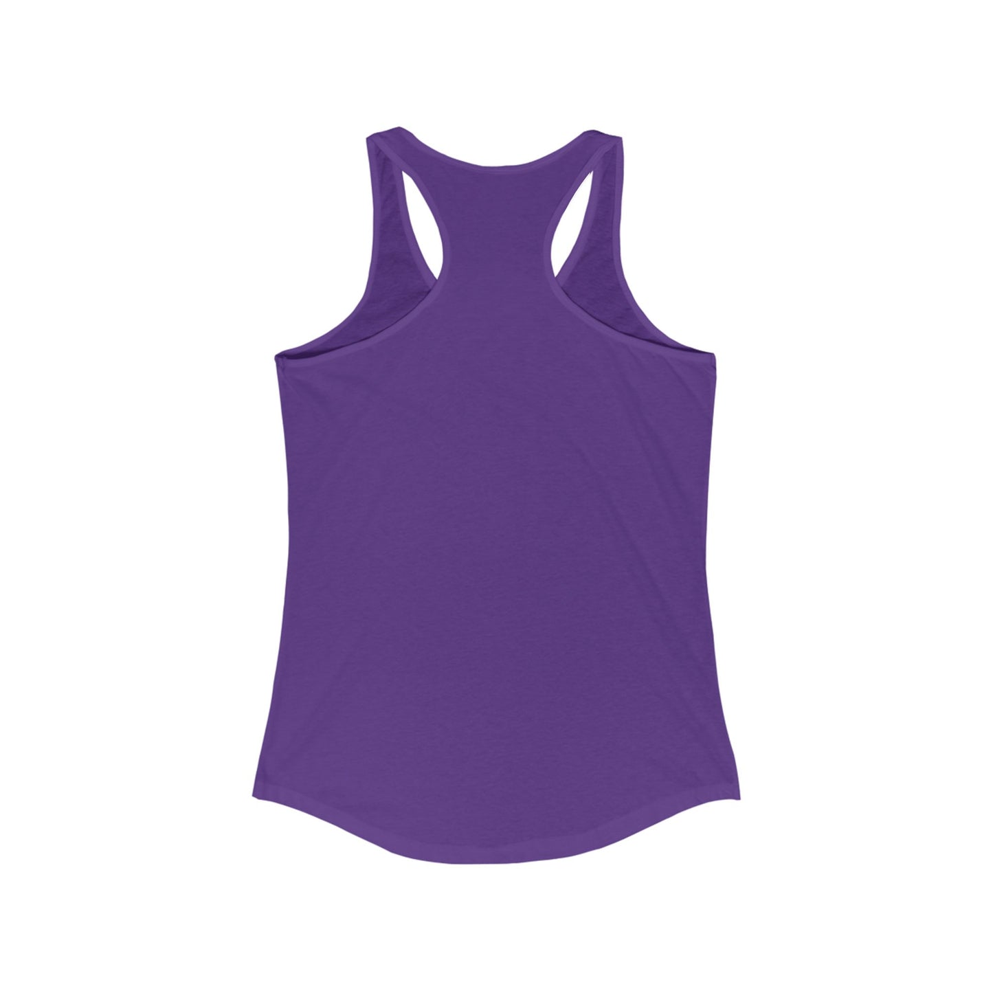 That girl with the truck - Women's Ideal Racerback Tank