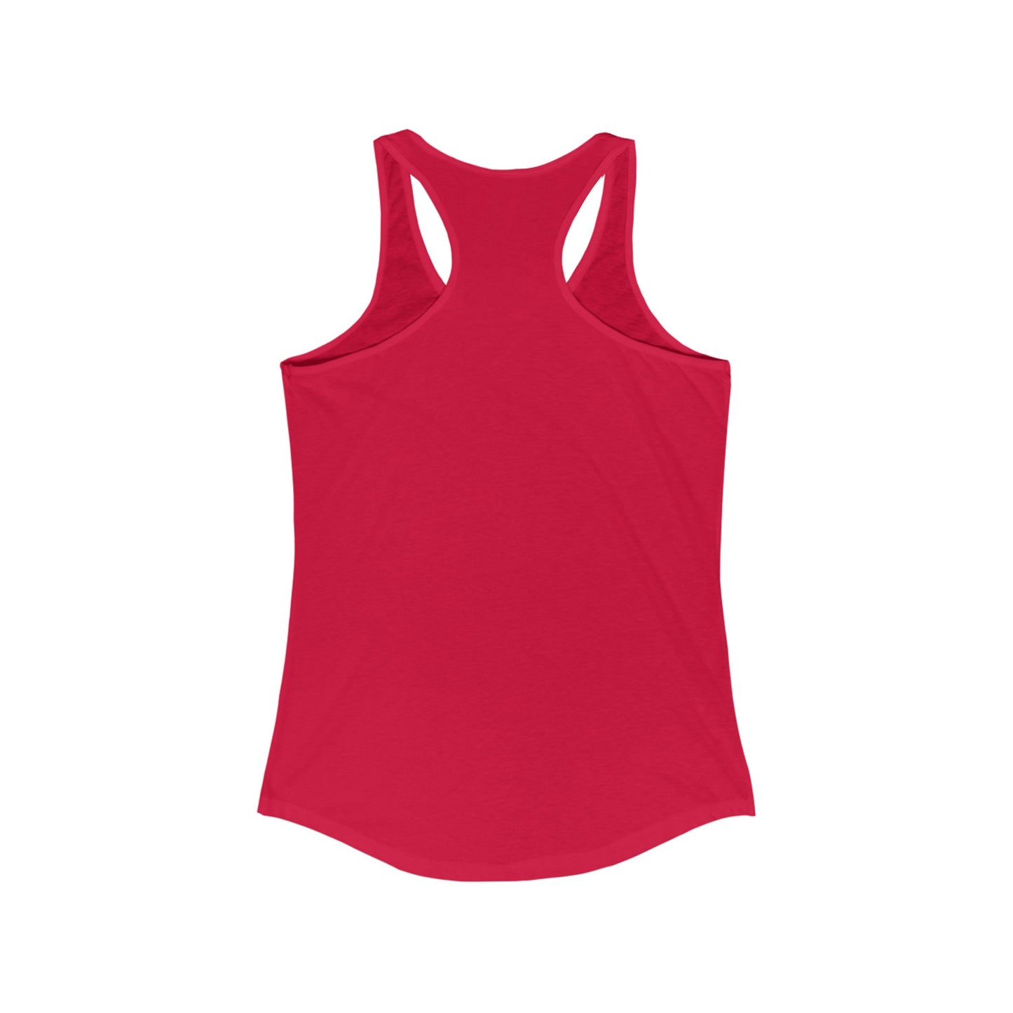 That girl with the truck - Women's Ideal Racerback Tank