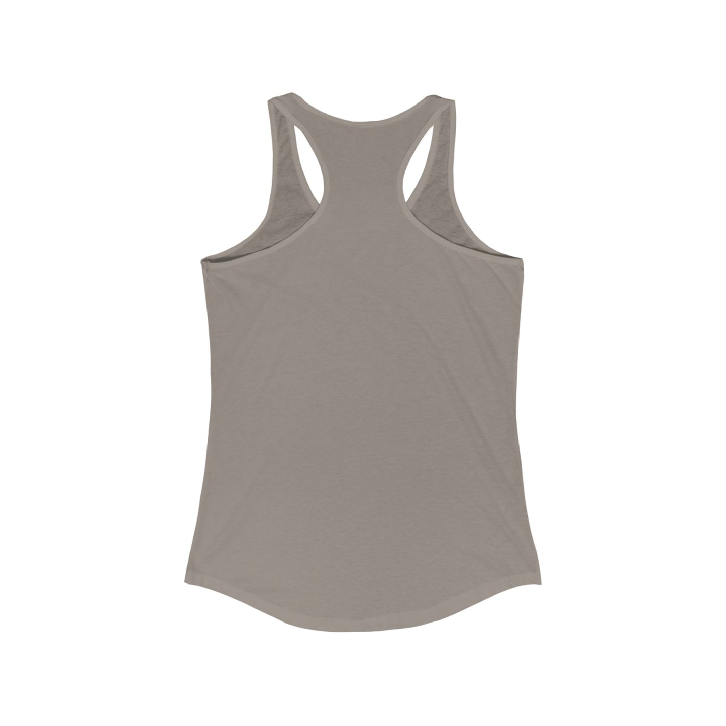 That girl with the truck - Women's Ideal Racerback Tank