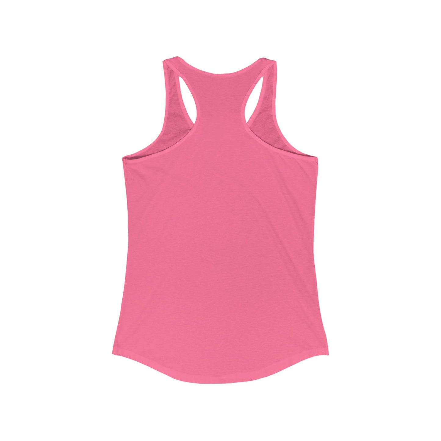 That girl with the truck - Women's Ideal Racerback Tank