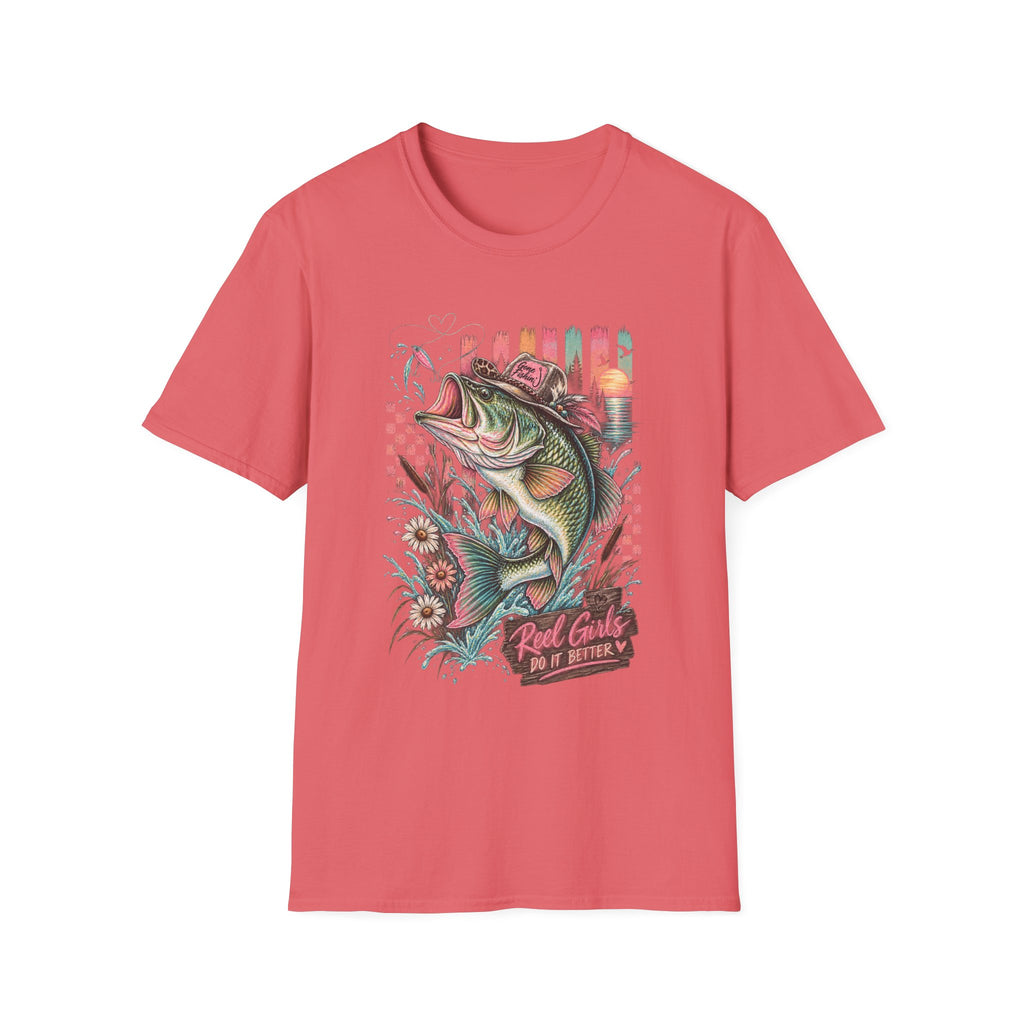 Reel Girls Do It Better Fishing Tee 🎣🩷
