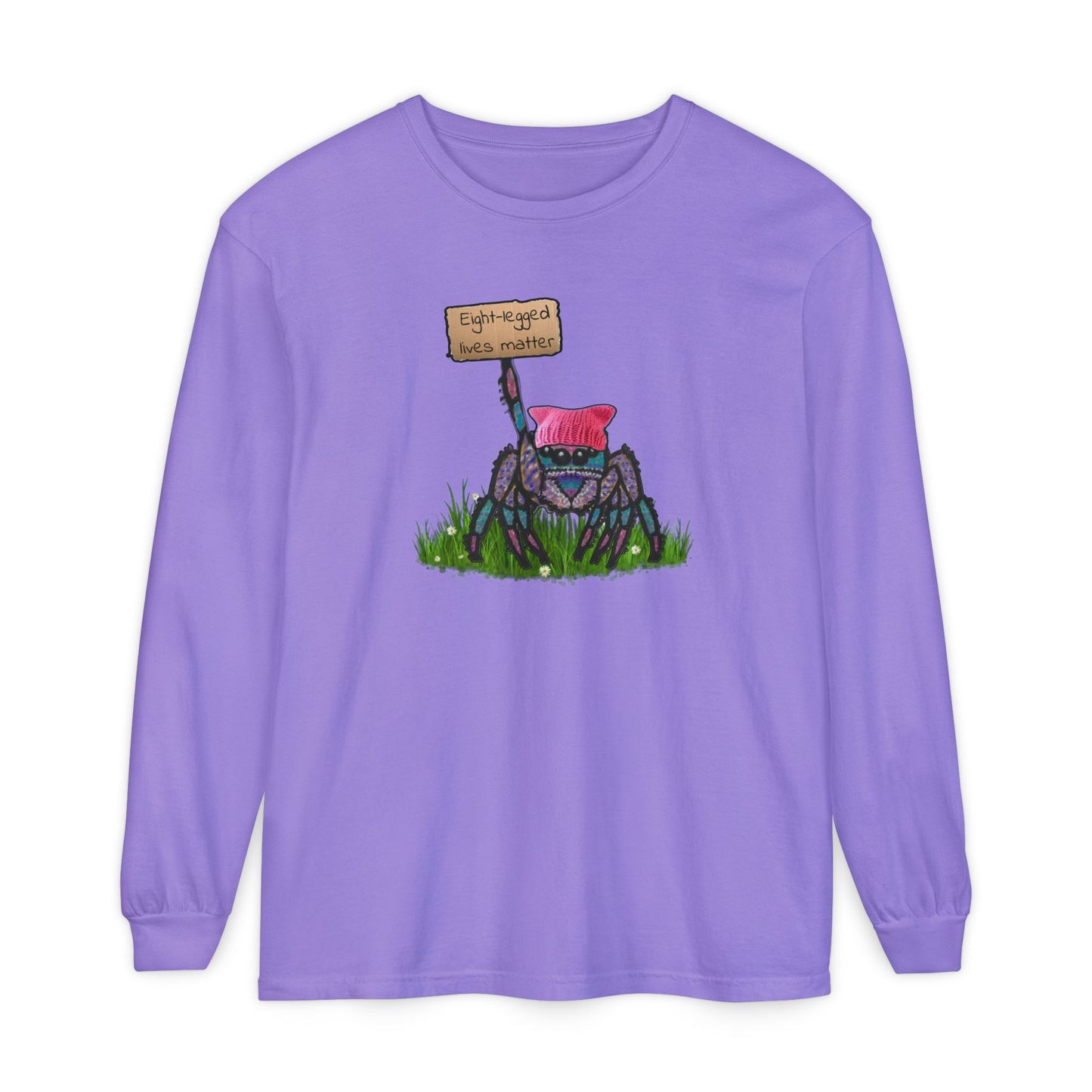 Unisex Garment-dyed Long Sleeve T-Shirt