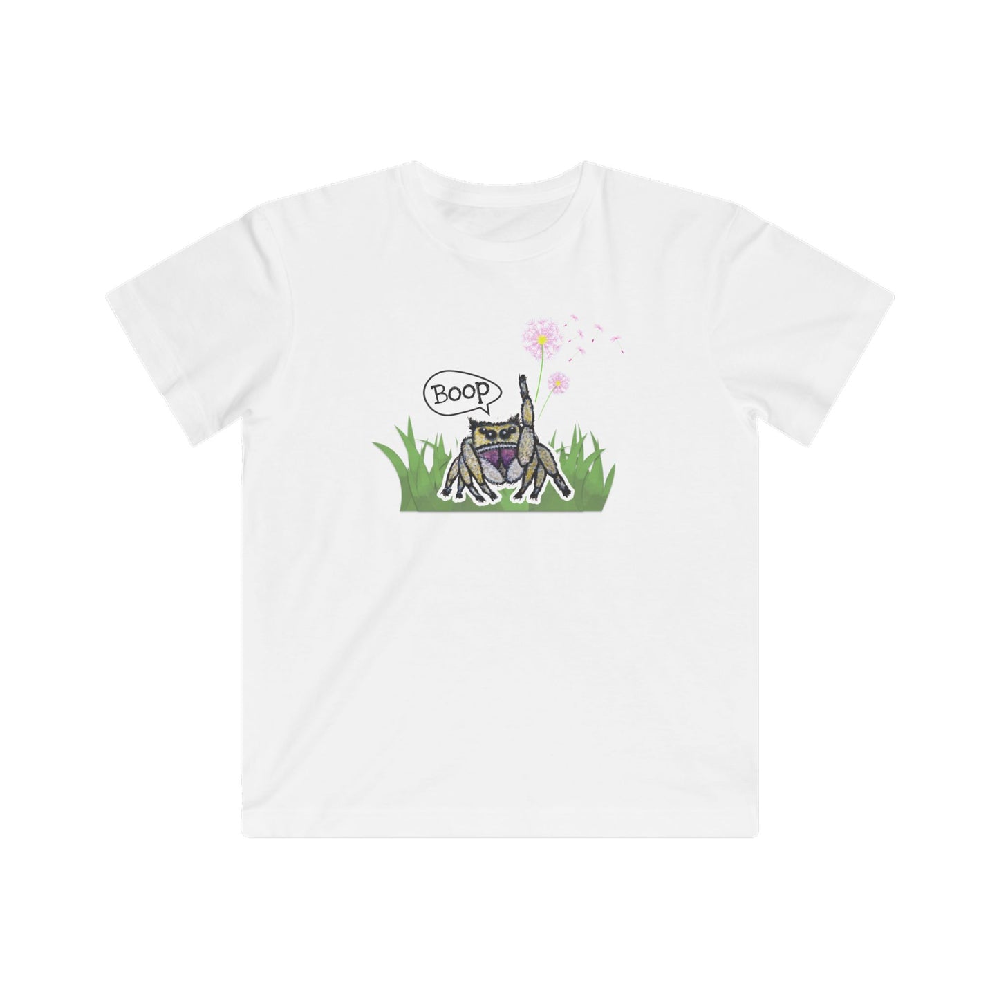 Boop-Themed Kids Fine Jersey Tee - Fun & Playful Shirt for Children