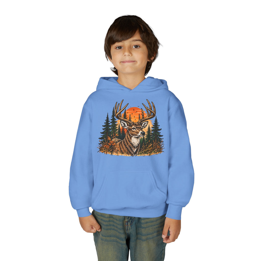 Whitetail Sunset Kids Hoodie