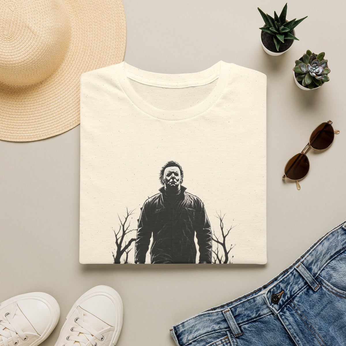 Horror Movie Icon Walk T-Shirt