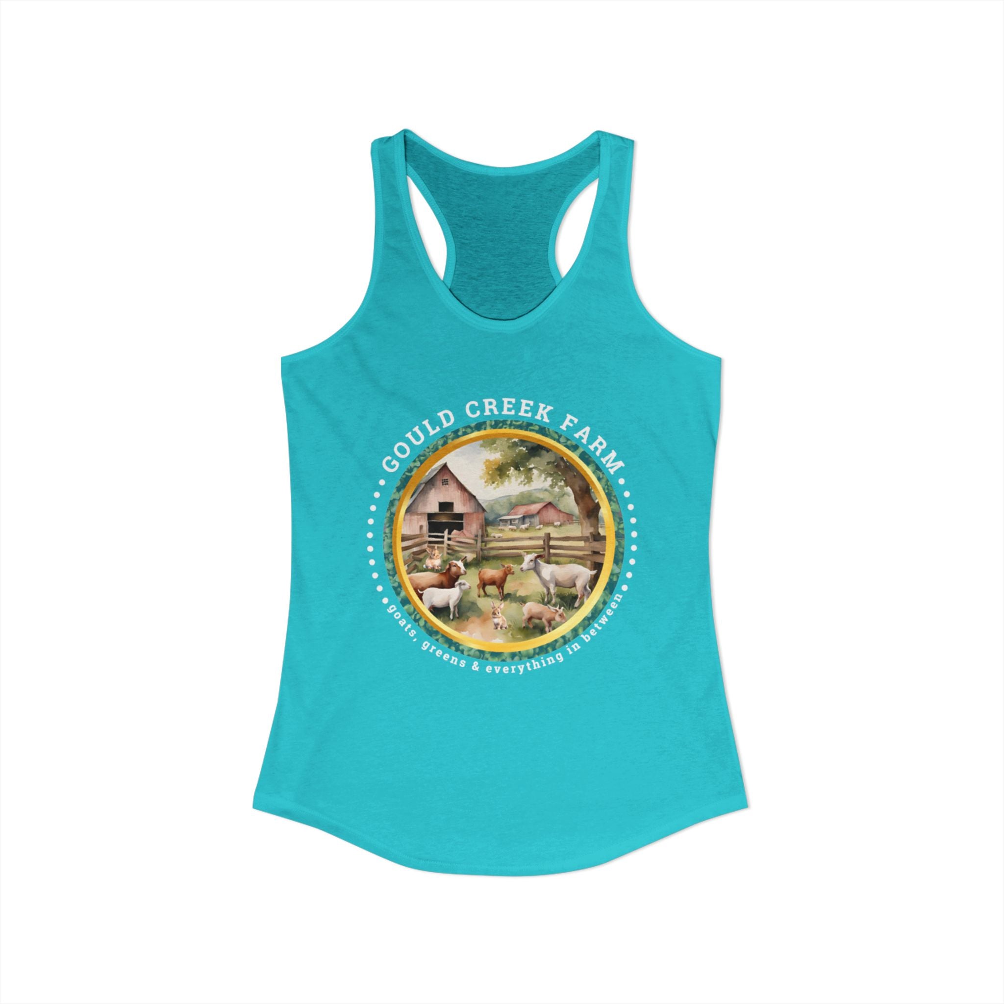Women's Ideal Racerback Tank Gould creek farm