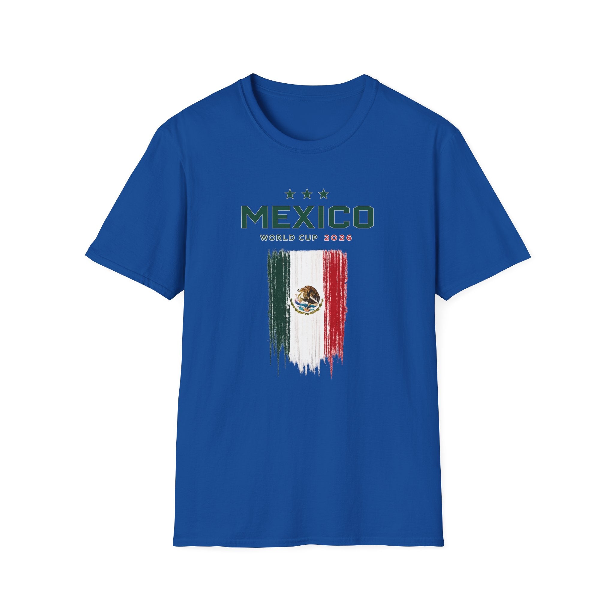 Mexico World Cup 2026 T-Shirt – Distressed Flag Soccer Tee
