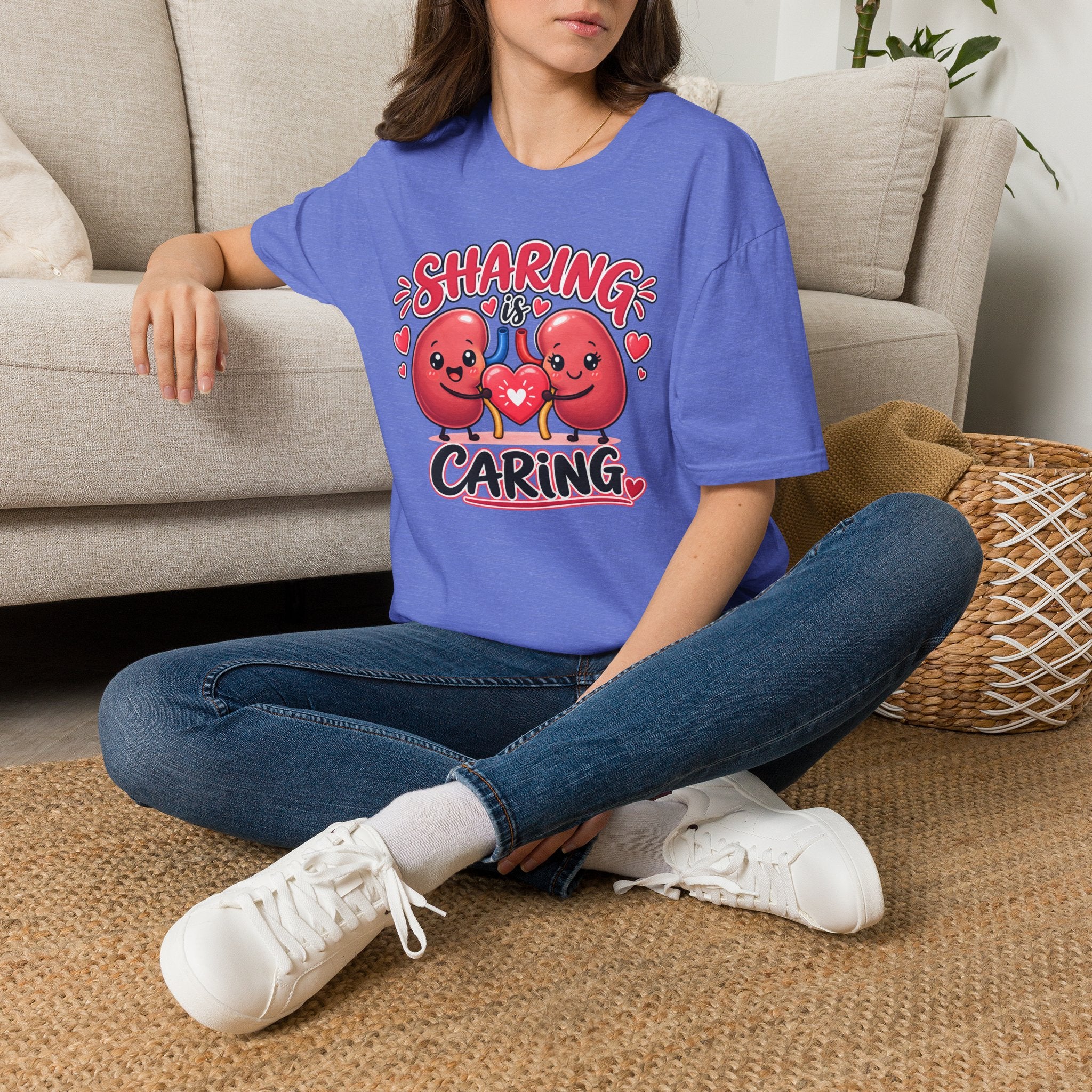 Sharing Is Caring — Kidney Edition ❤️  T-Shirt