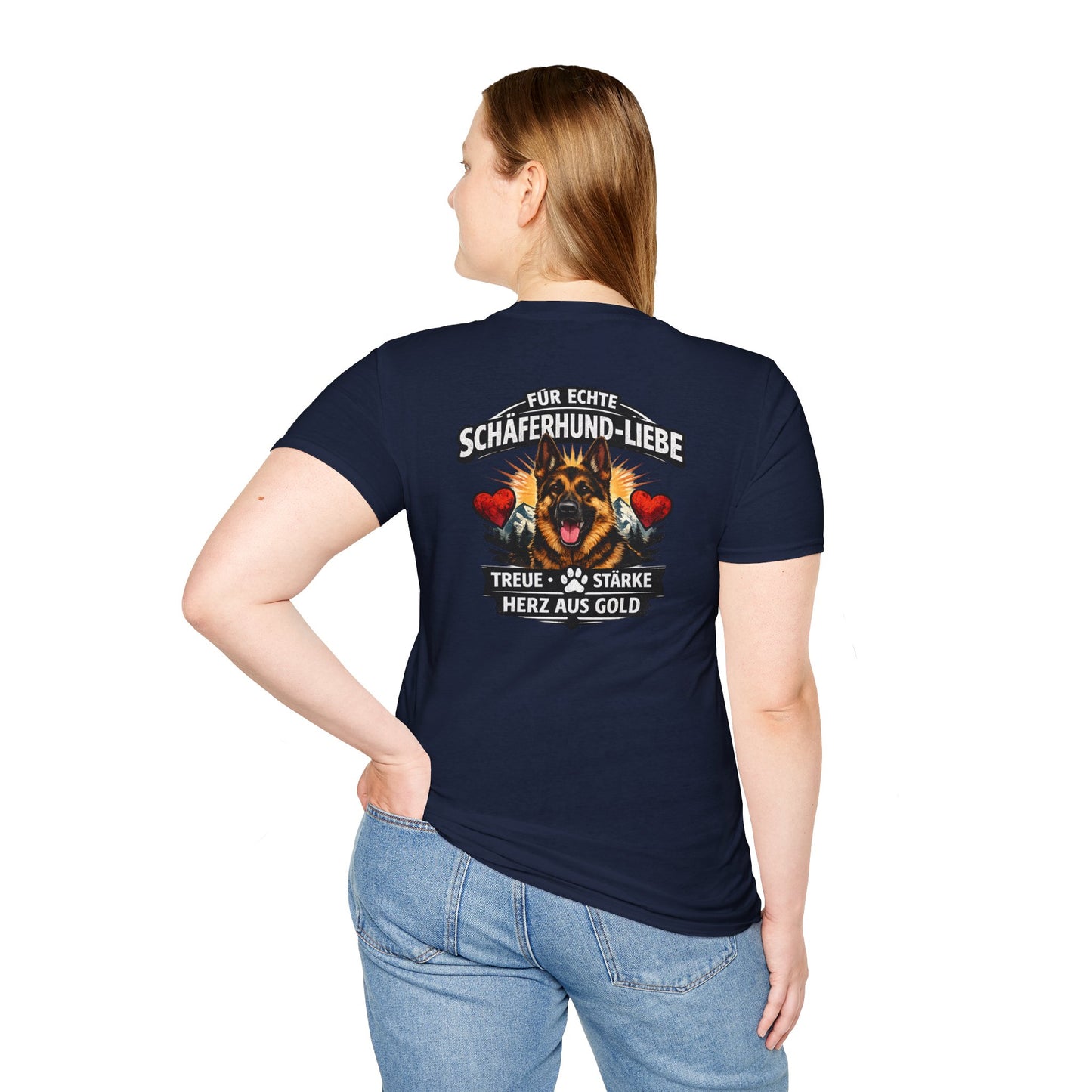 German Shepherd Loyalty T-Shirt — "Loyalty, strength, and a heart of gold"