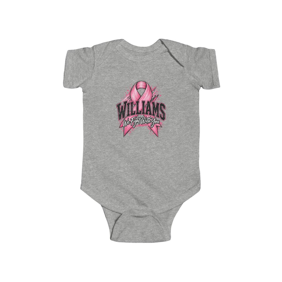 Williams “We Fight With You” Infant Bodysuit