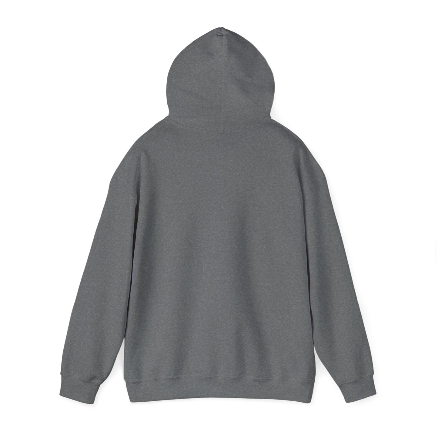 Cozy Unisex Hooded Sweatshirt with Bookworm Design