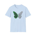 Butterfly Hope T-Shirt — "I Never Planned on Being a Warrior" Inspirational Illness Awareness Tee
