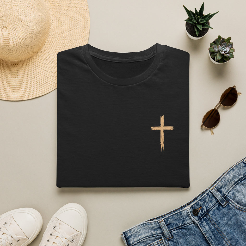 Built on Faith, Driven by Grace – Western Motorcycle Christian Graphic Tee