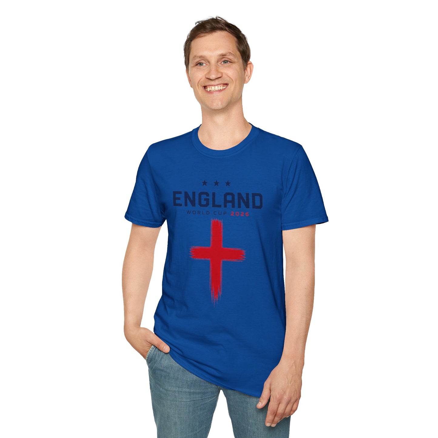 England World Cup 2026 T-Shirt — St. George Cross Football Fan Tee
